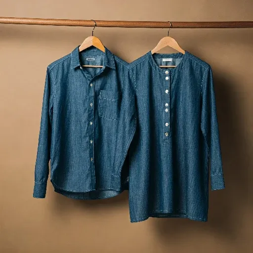 camisas en chambray