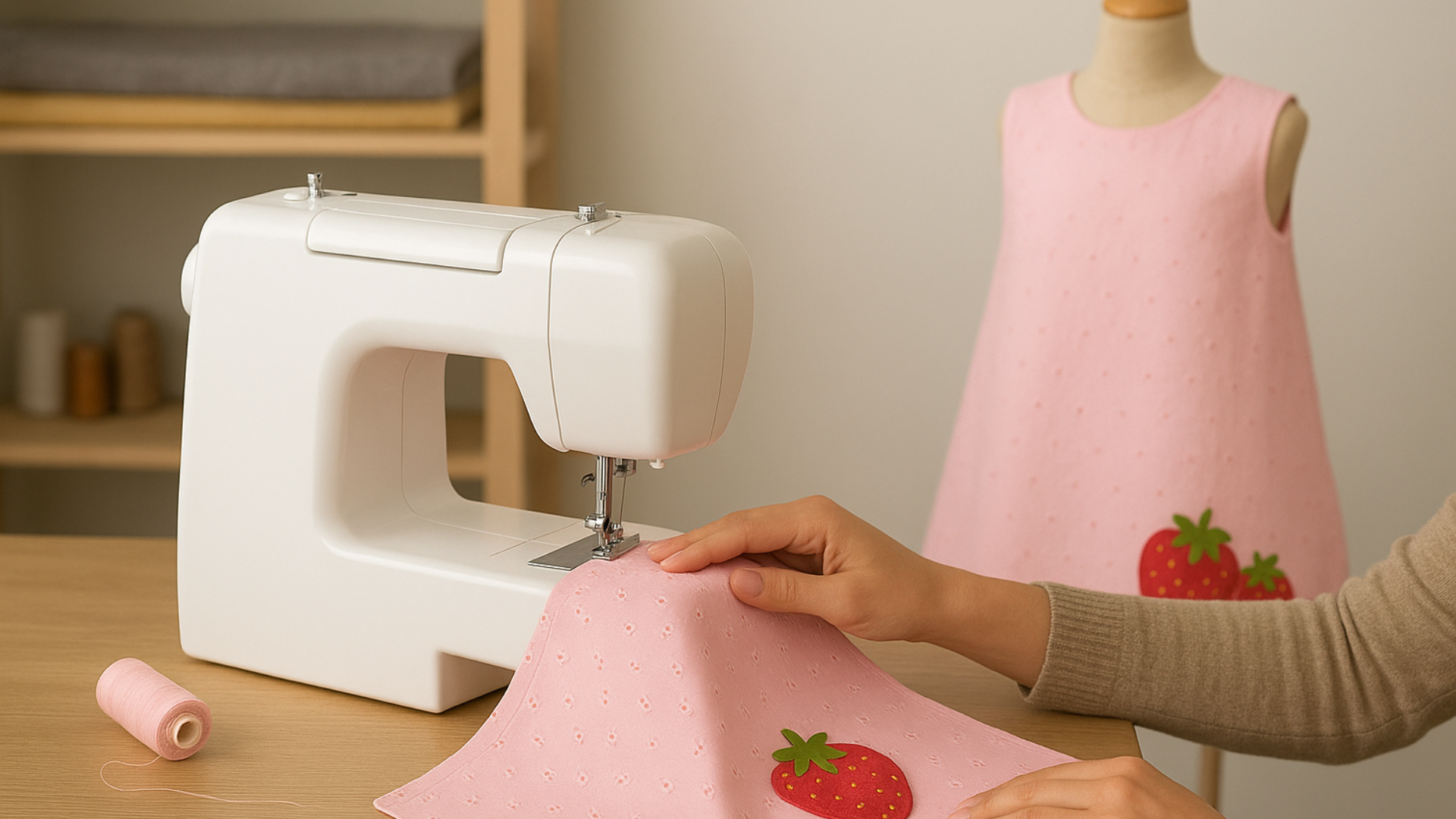 🍓 Curso GRATIS “Vestidito Fresa”